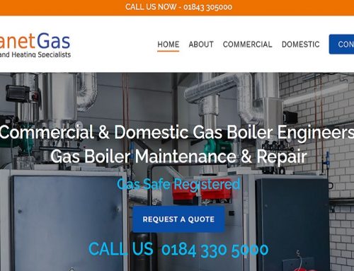 Website Refresh for Thanet Gas